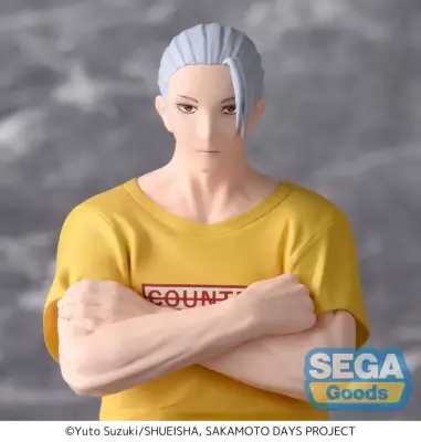 Figurine sakamoto days taro serious pm perching fig